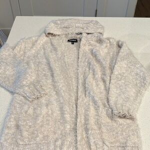 Express Cream Women's Cardigan Sweater